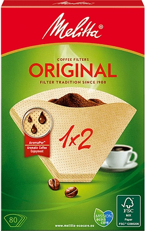Фильтры Melitta бумажные для заваривания кофе 02/80